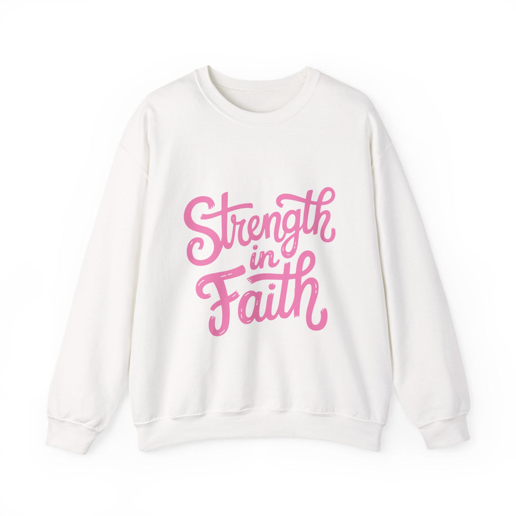 Strength in Faith Crewneck Sweatshirt