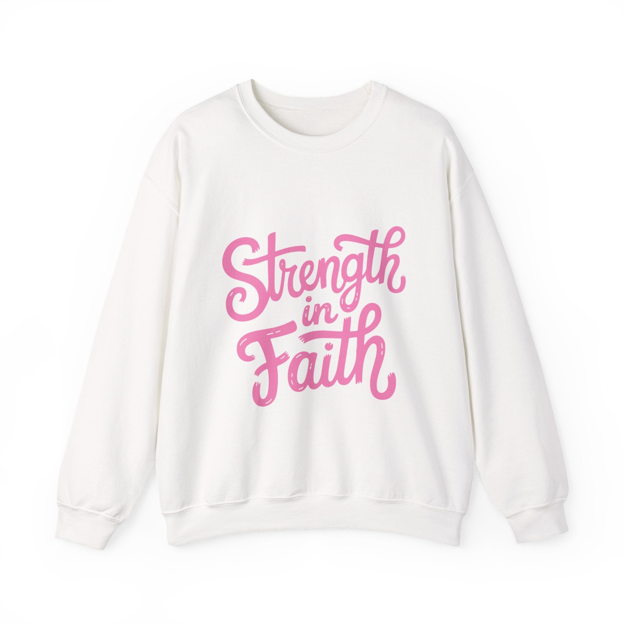 Strength in Faith Crewneck Sweatshirt