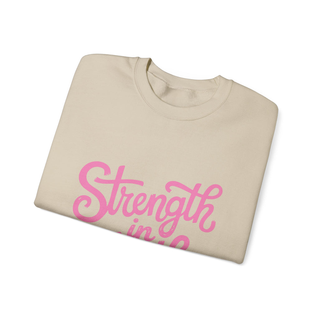 Strength in Faith Crewneck Sweatshirt