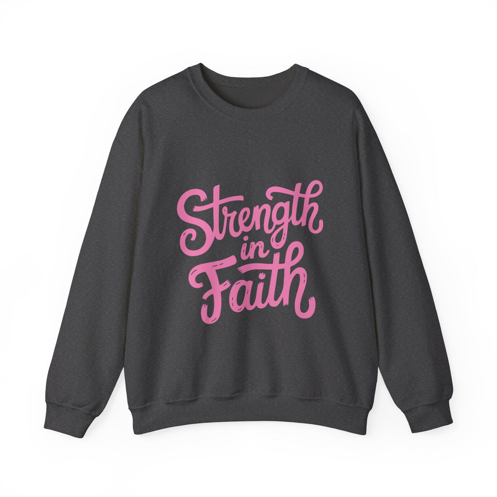Strength in Faith Crewneck Sweatshirt