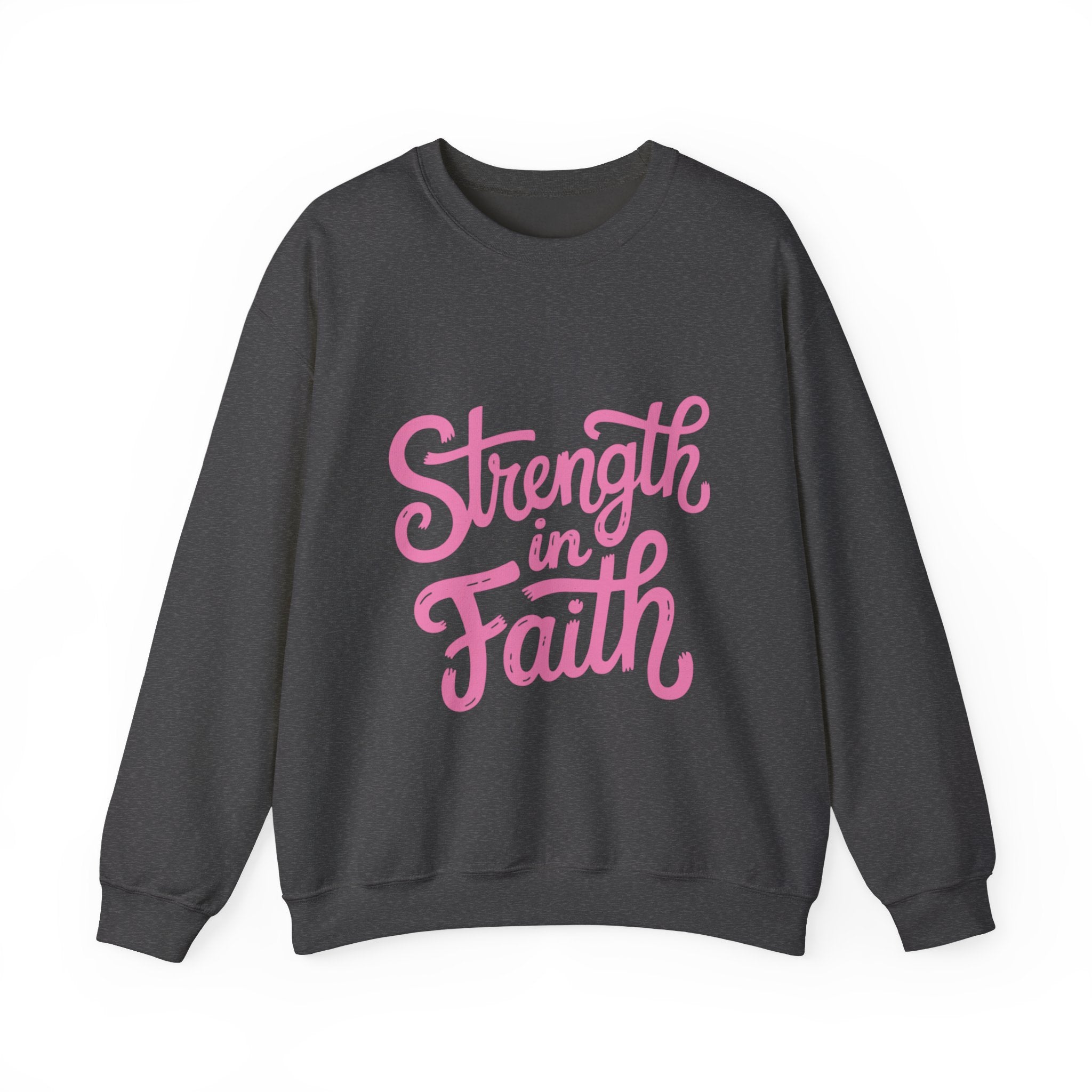 Strength in Faith Crewneck Sweatshirt