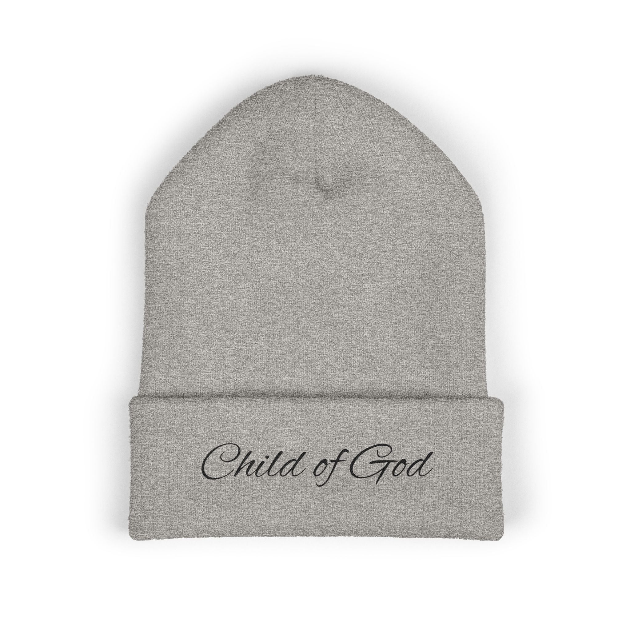 Child of God Embroidered Cuffed Beanie