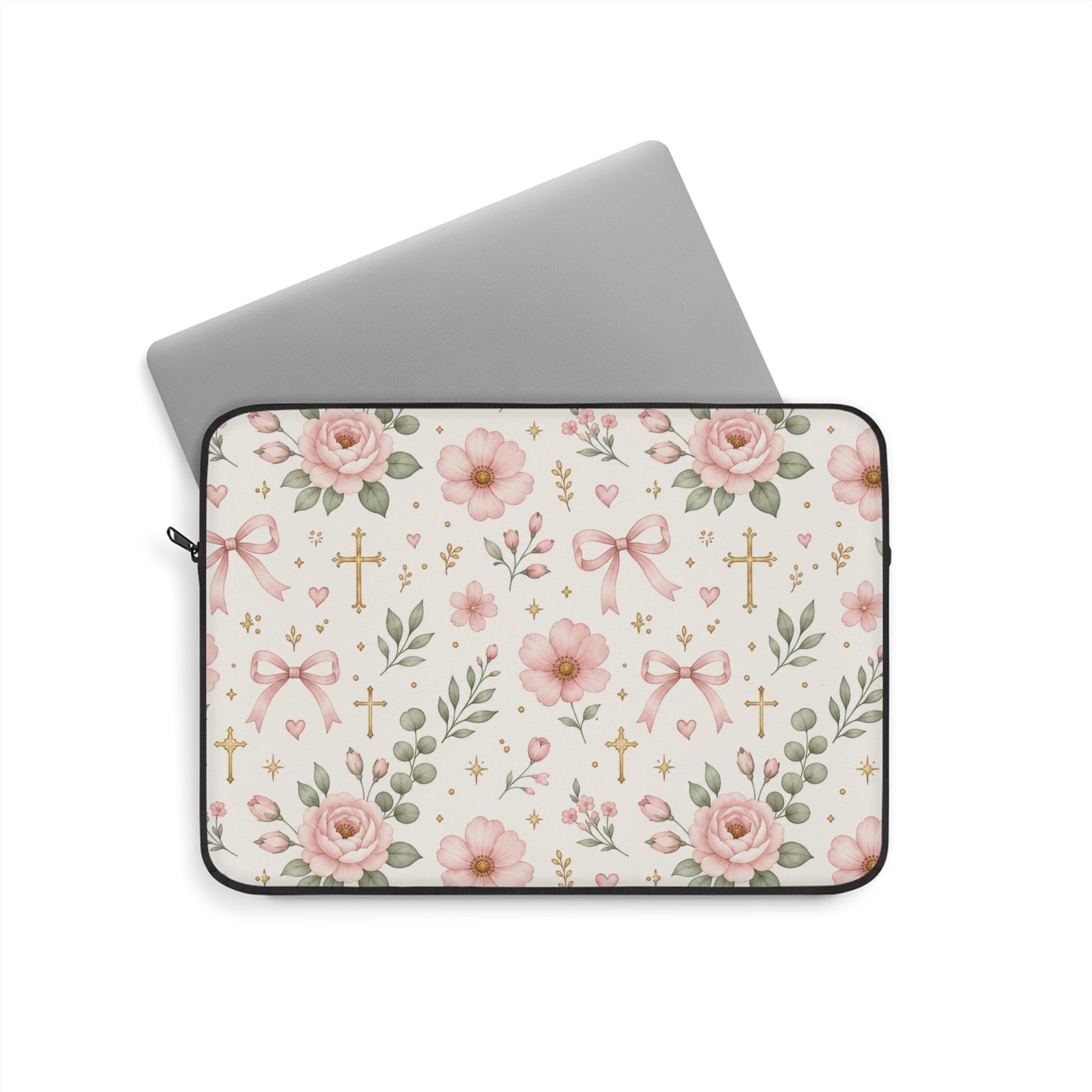 Floral Faith Laptop Sleeve