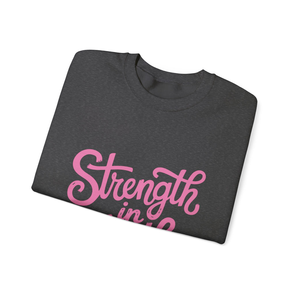Strength in Faith Crewneck Sweatshirt