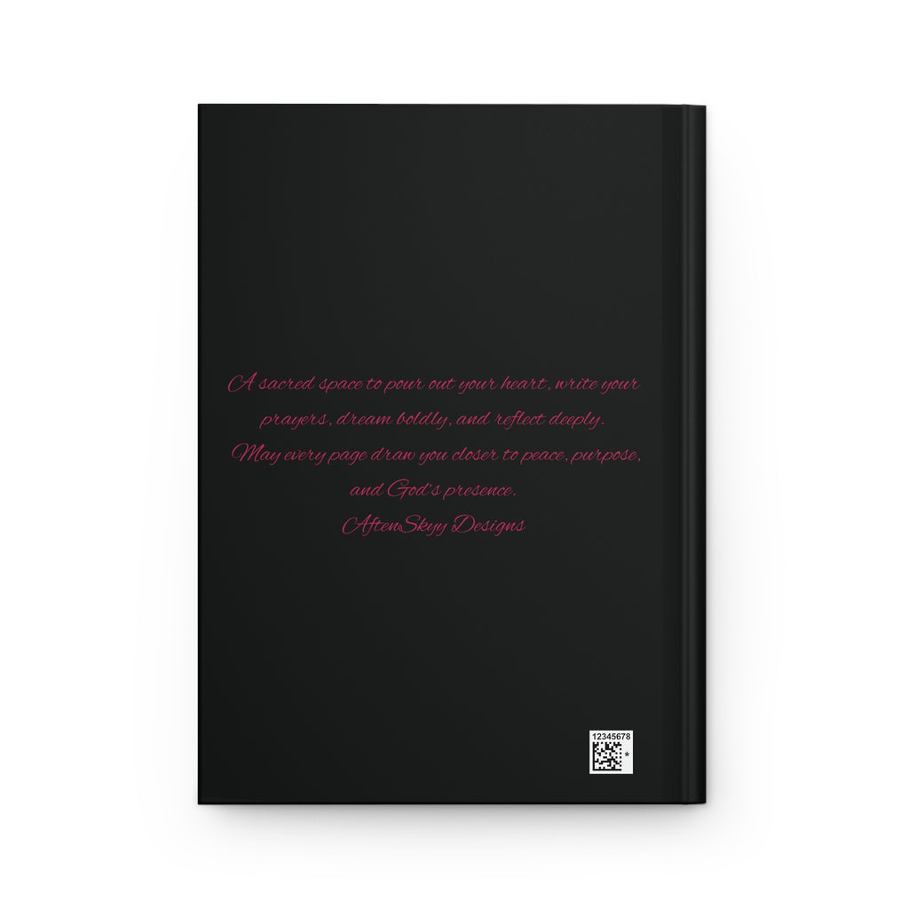 Grace in Bloom Hardcover Journal — Matte Floral Notebook for Daily Reflection