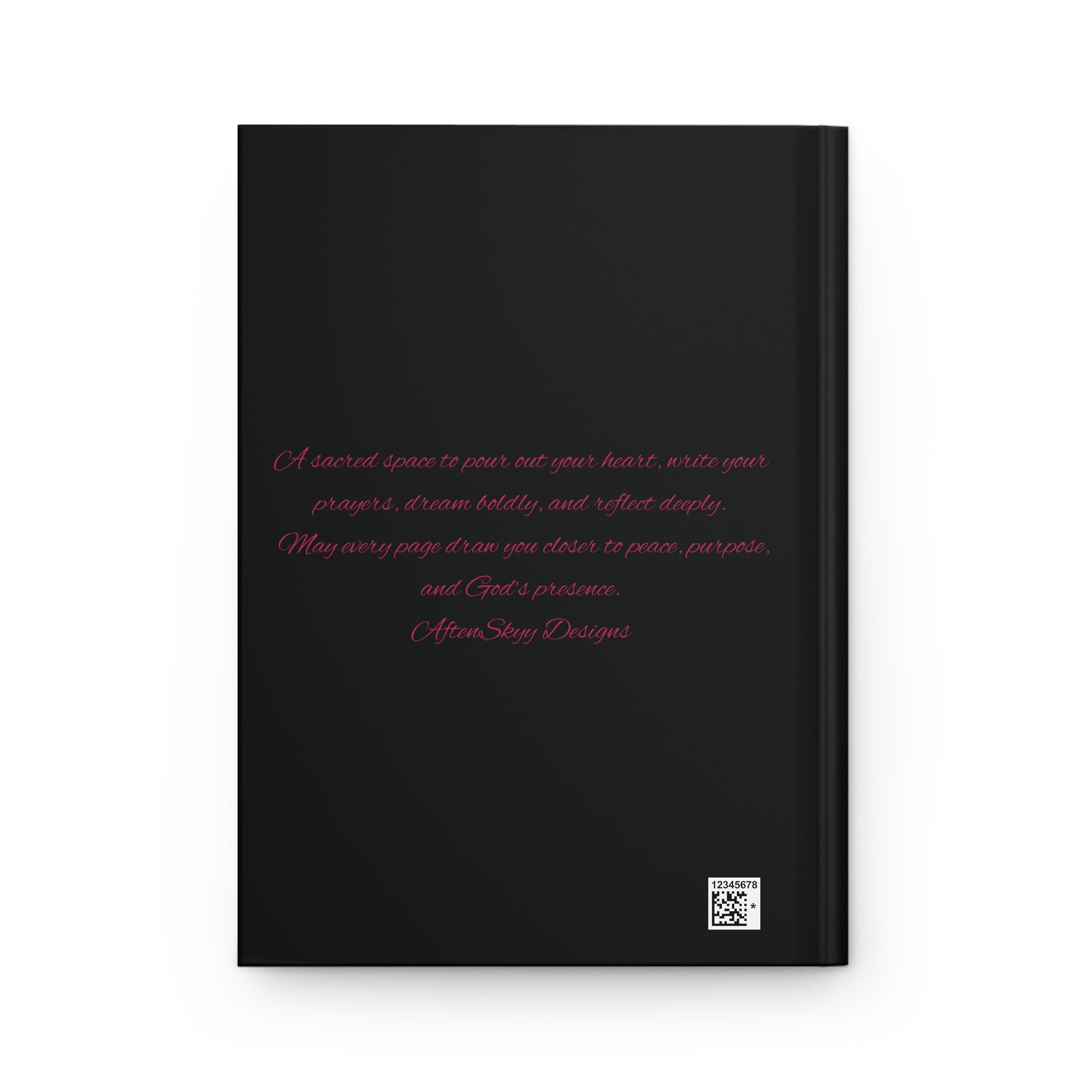 Grace in Bloom Hardcover Journal — Matte Floral Notebook for Daily Reflection