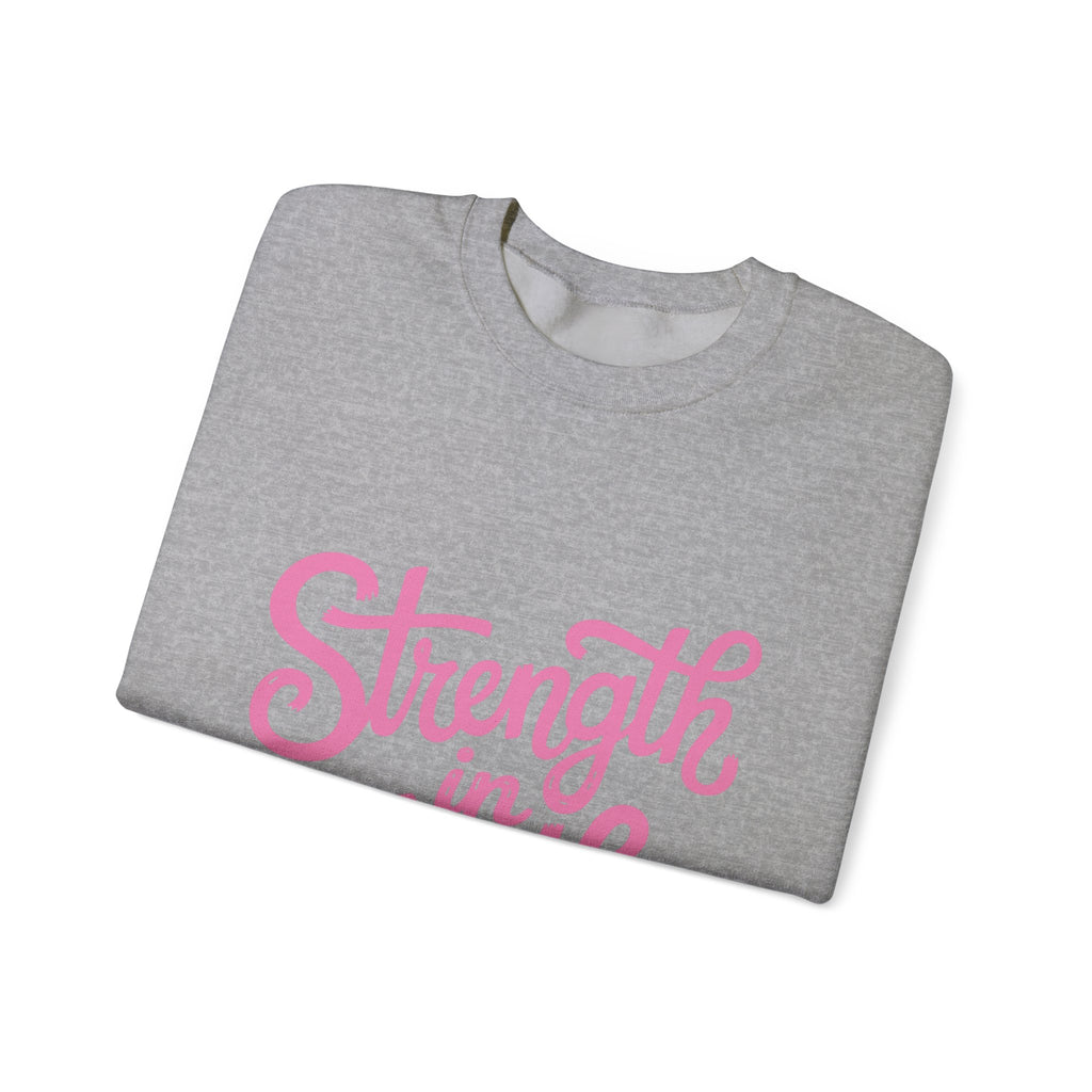 Strength in Faith Crewneck Sweatshirt
