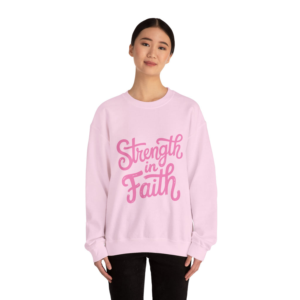 Strength in Faith Crewneck Sweatshirt