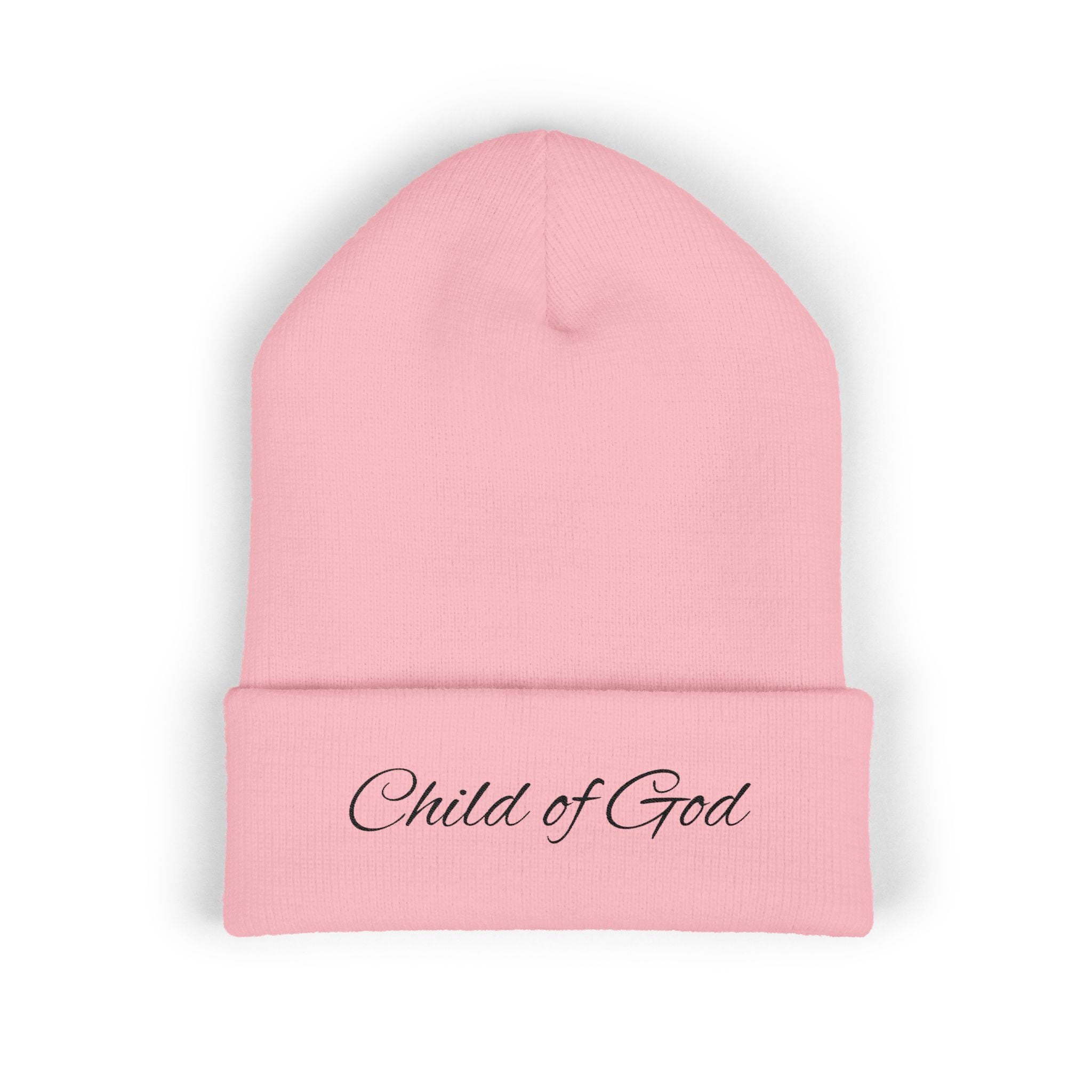 Child of God Embroidered Cuffed Beanie