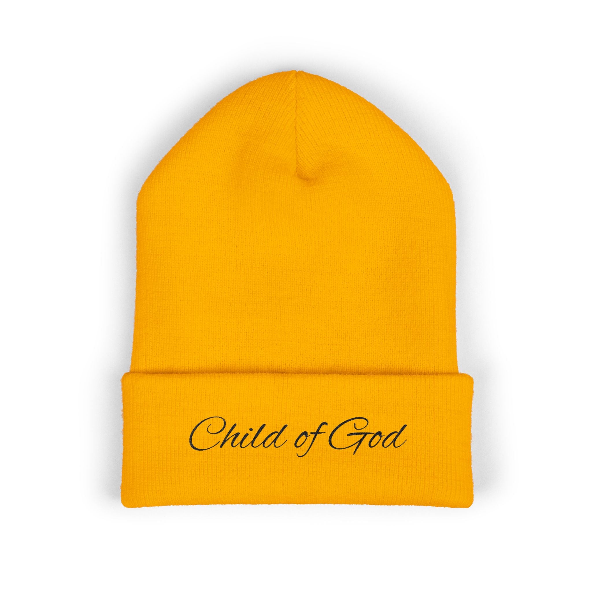 Child of God Embroidered Cuffed Beanie