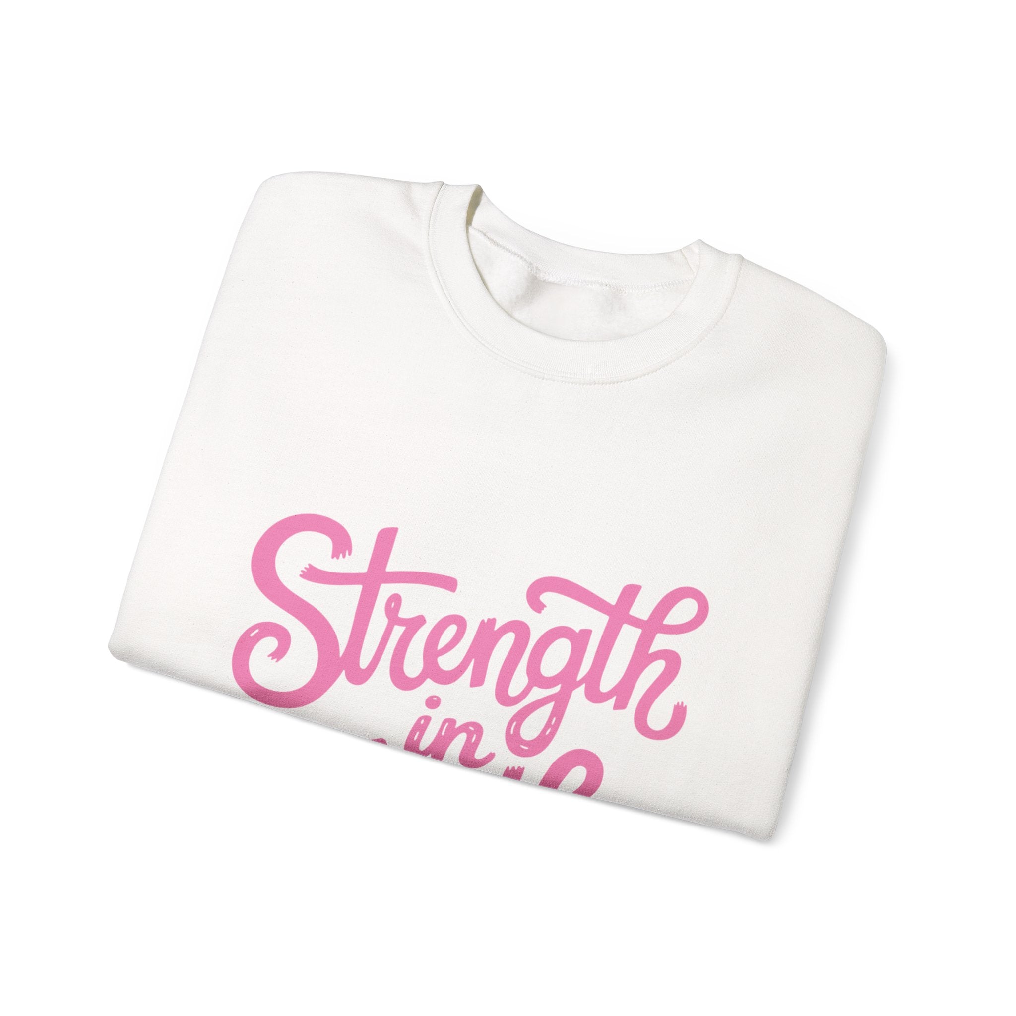 Strength in Faith Crewneck Sweatshirt
