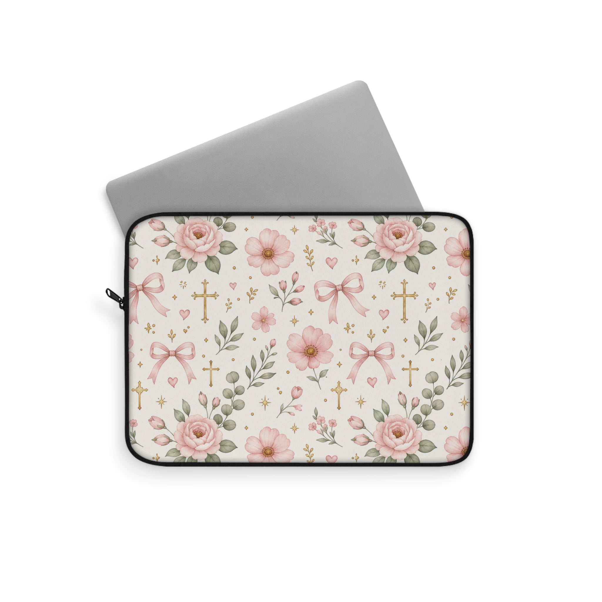 Floral Faith Laptop Sleeve