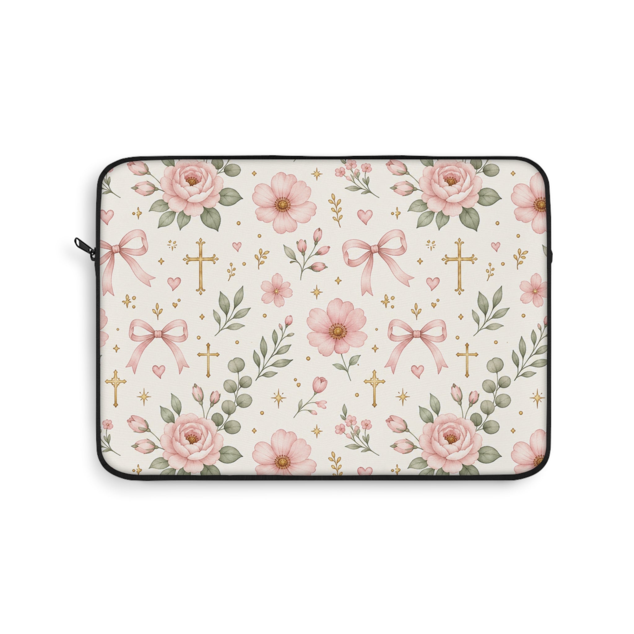 Floral Faith Laptop Sleeve
