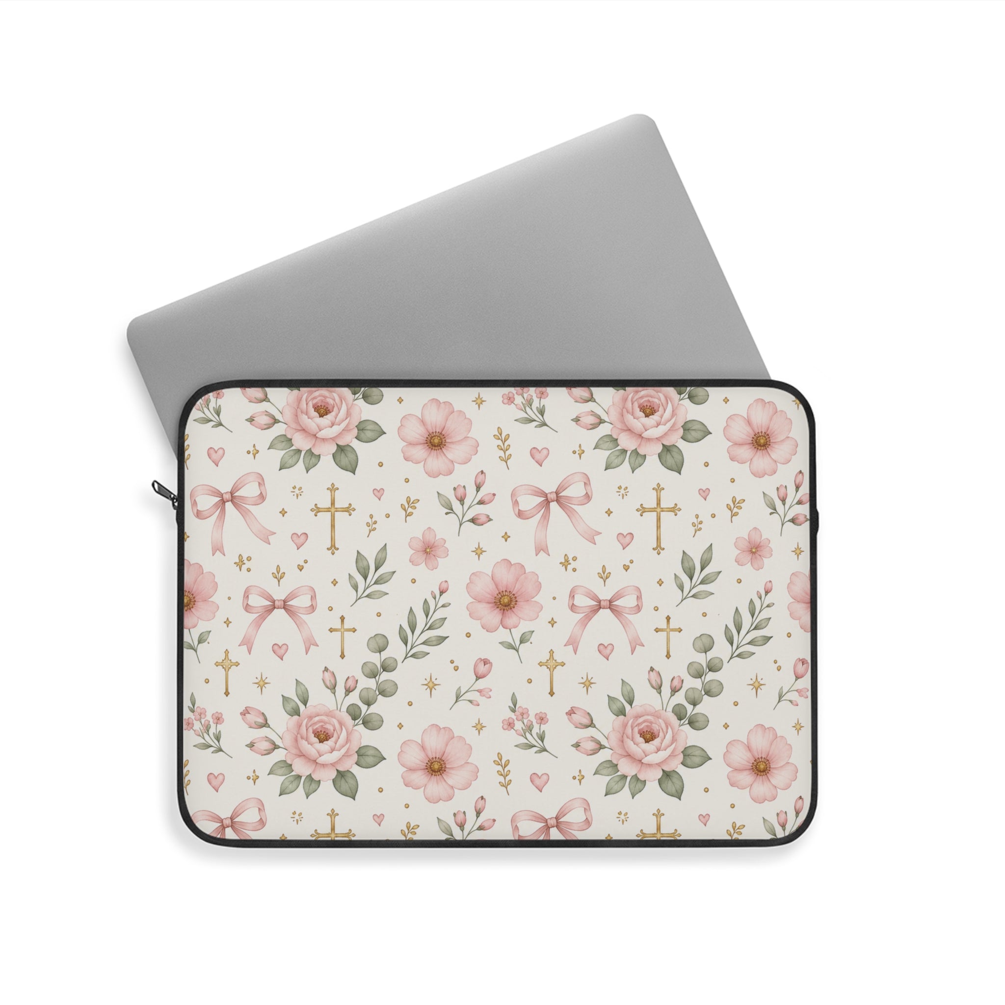 Floral Faith Laptop Sleeve