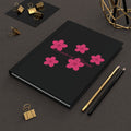 Grace in Bloom Hardcover Journal — Matte Floral Notebook for Daily Reflection
