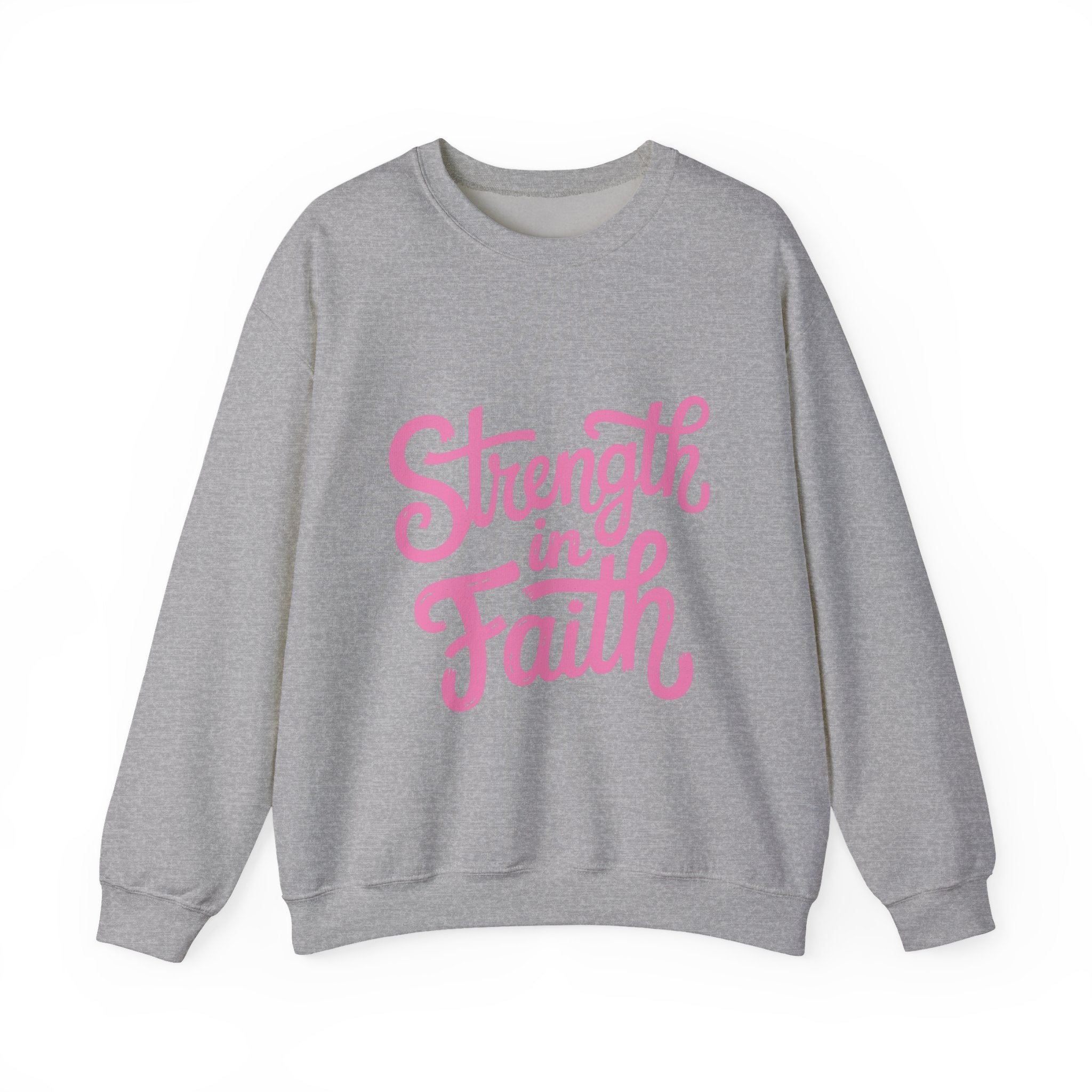 Strength in Faith Crewneck Sweatshirt