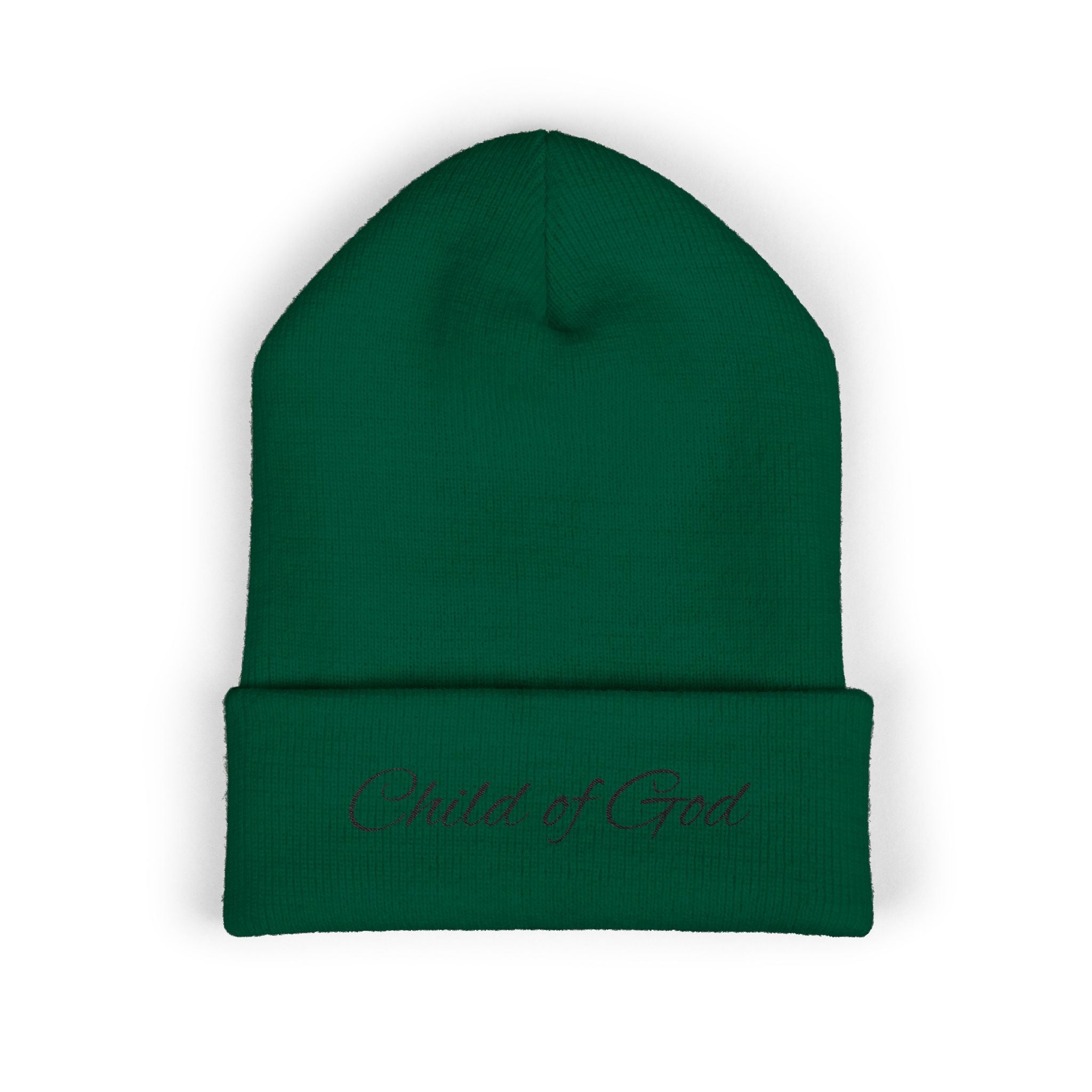 Child of God Embroidered Cuffed Beanie
