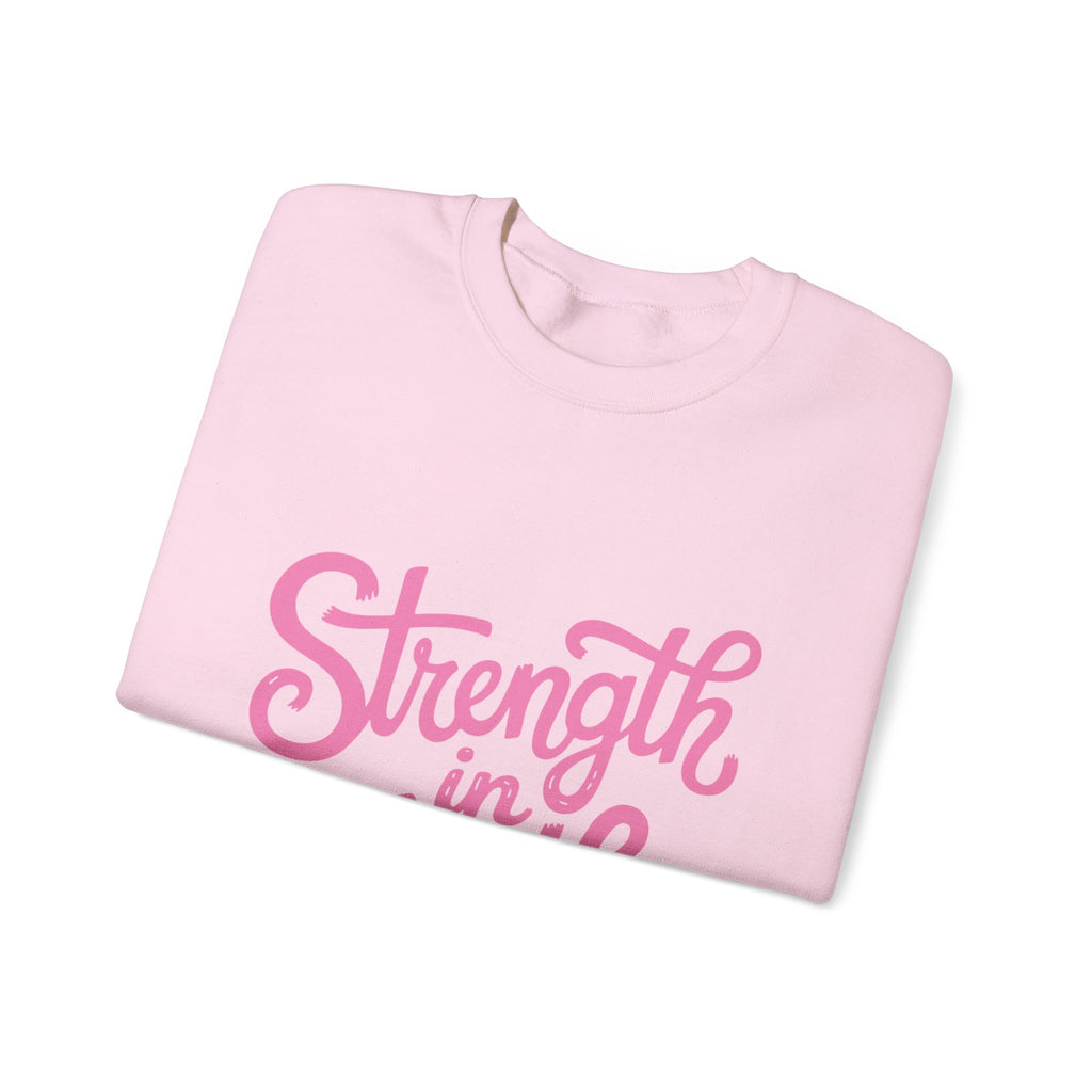 Strength in Faith Crewneck Sweatshirt