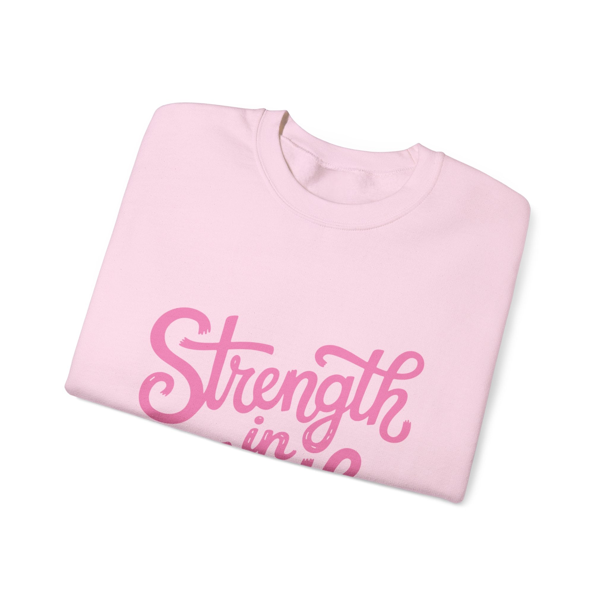 Strength in Faith Crewneck Sweatshirt