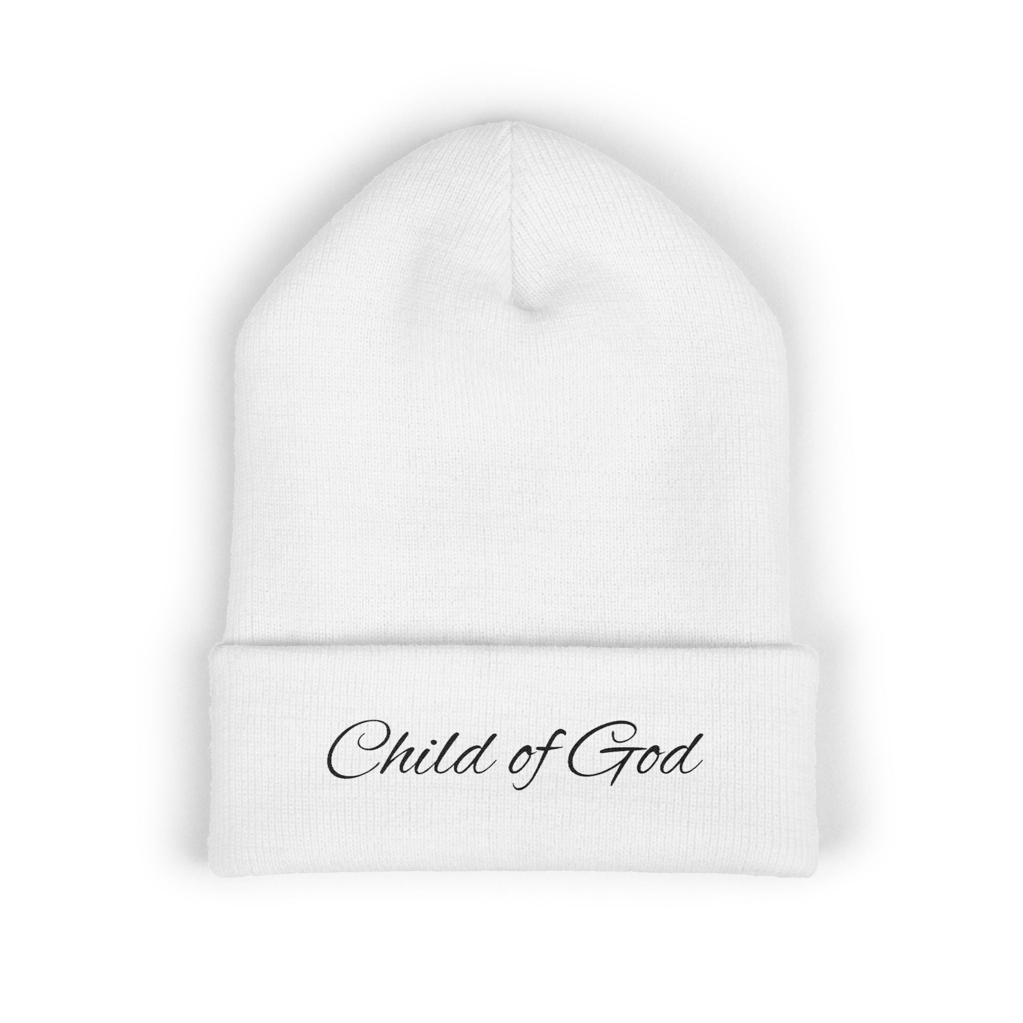 Child of God Embroidered Cuffed Beanie