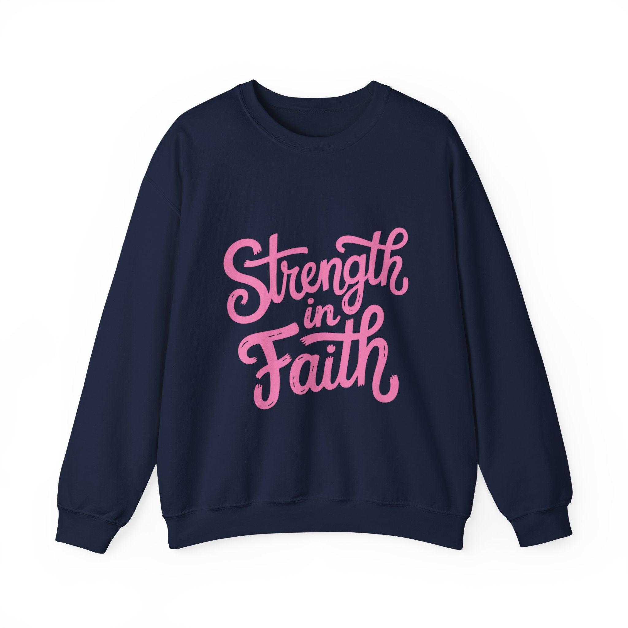 Strength in Faith Crewneck Sweatshirt