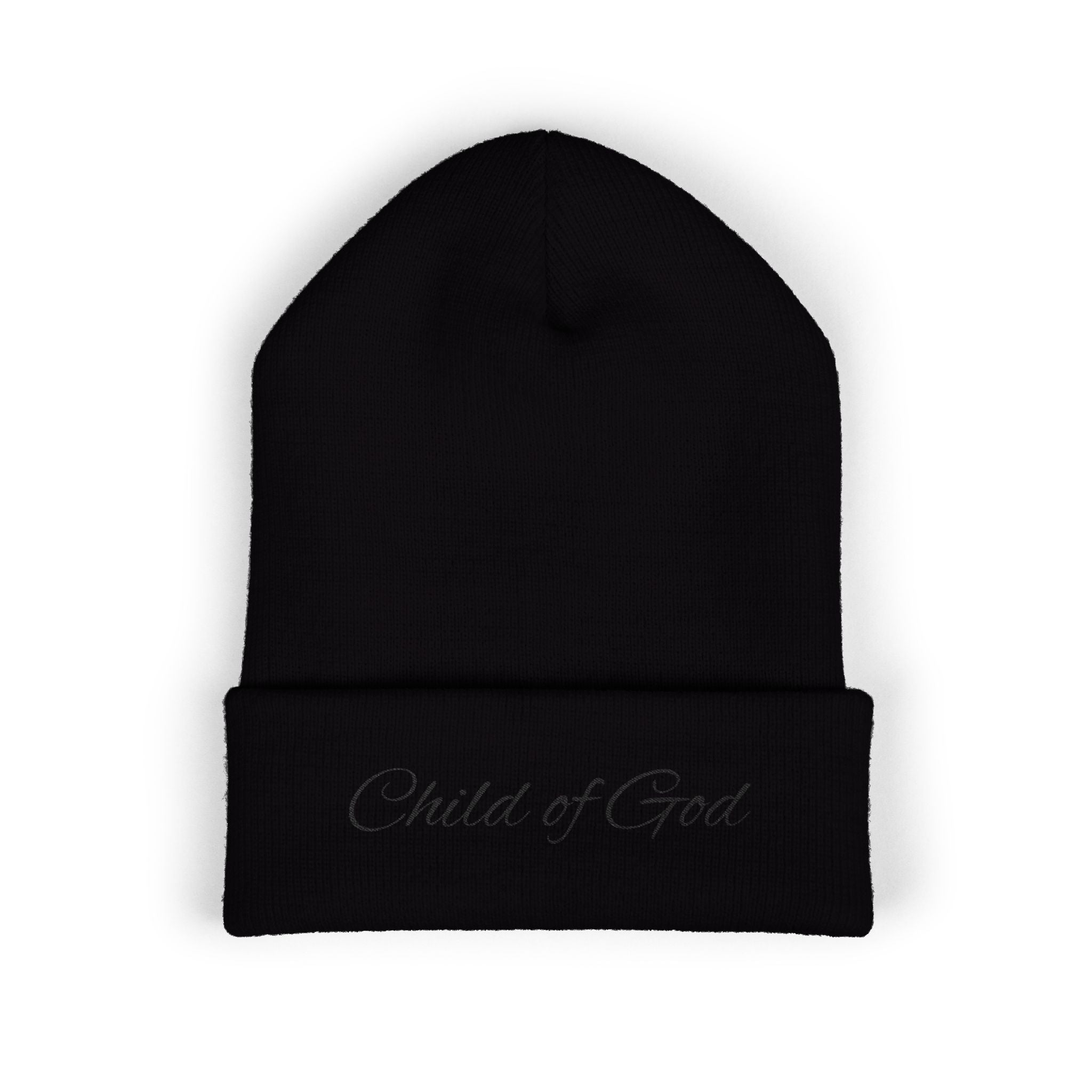 Child of God Embroidered Cuffed Beanie