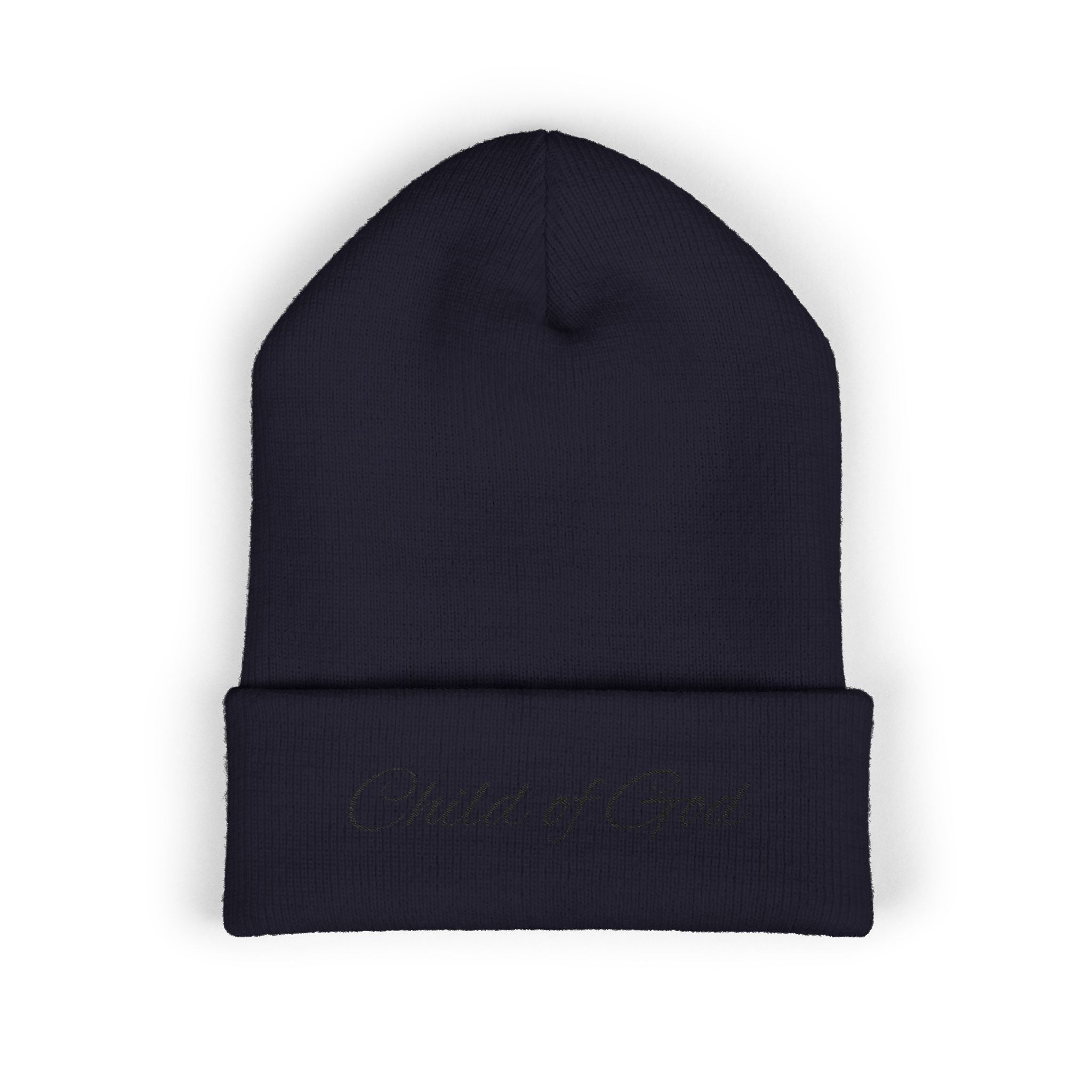 Child of God Embroidered Cuffed Beanie