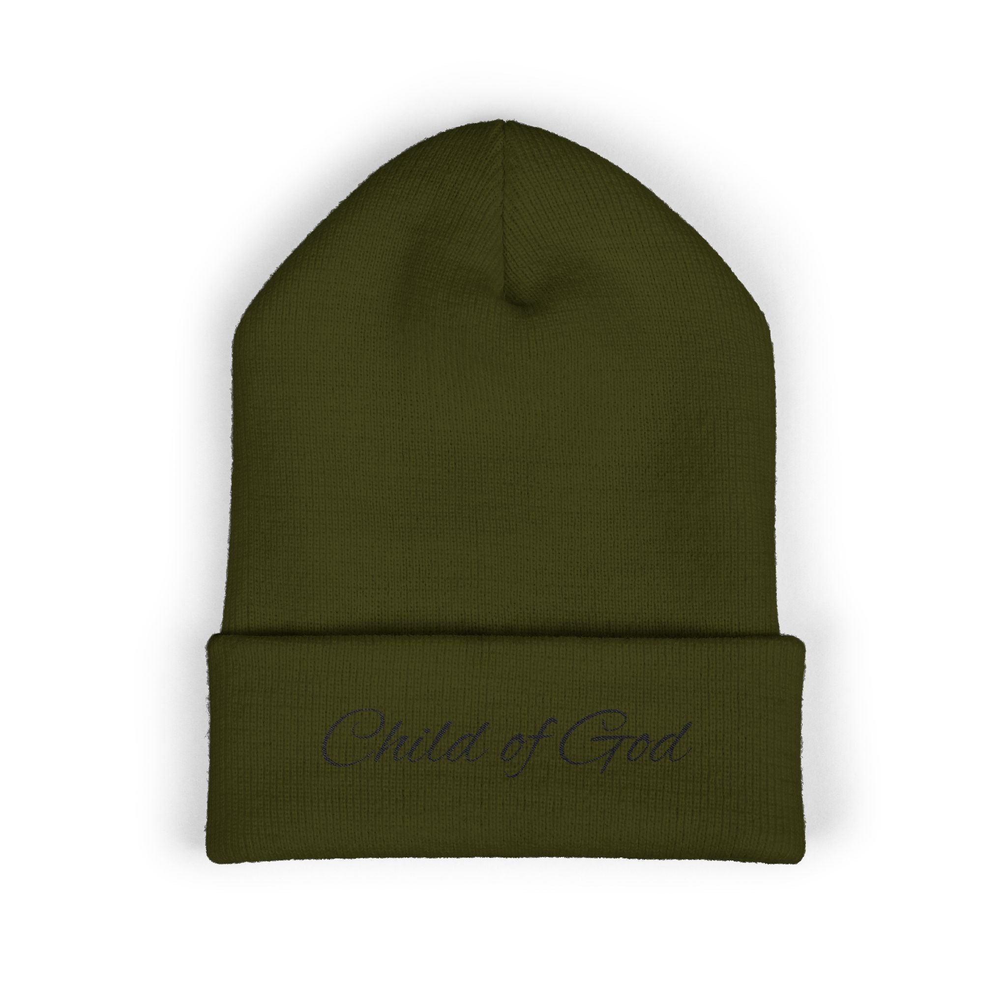 Child of God Embroidered Cuffed Beanie