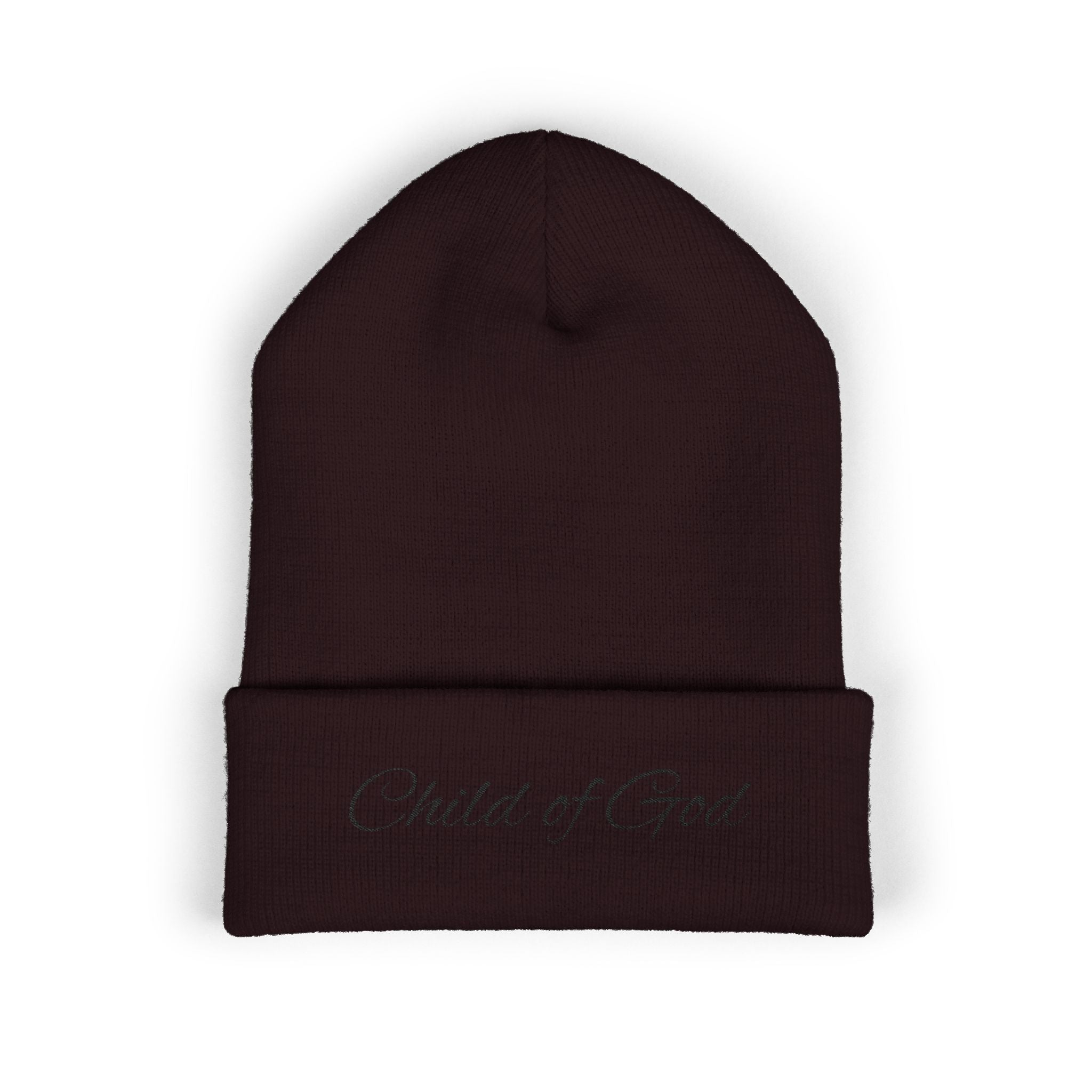 Child of God Embroidered Cuffed Beanie