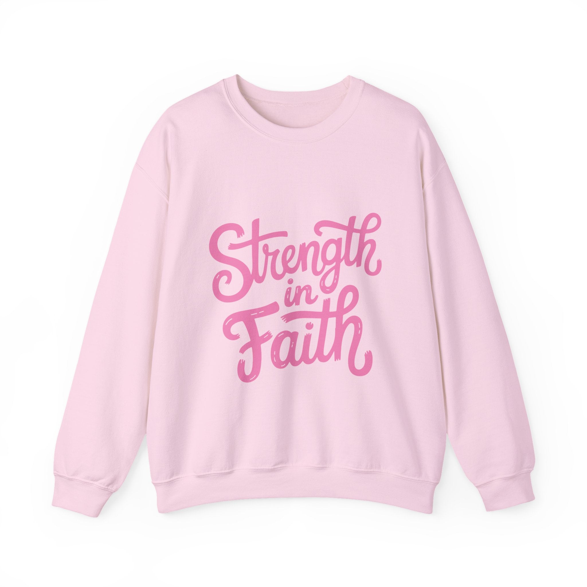 Strength in Faith Crewneck Sweatshirt