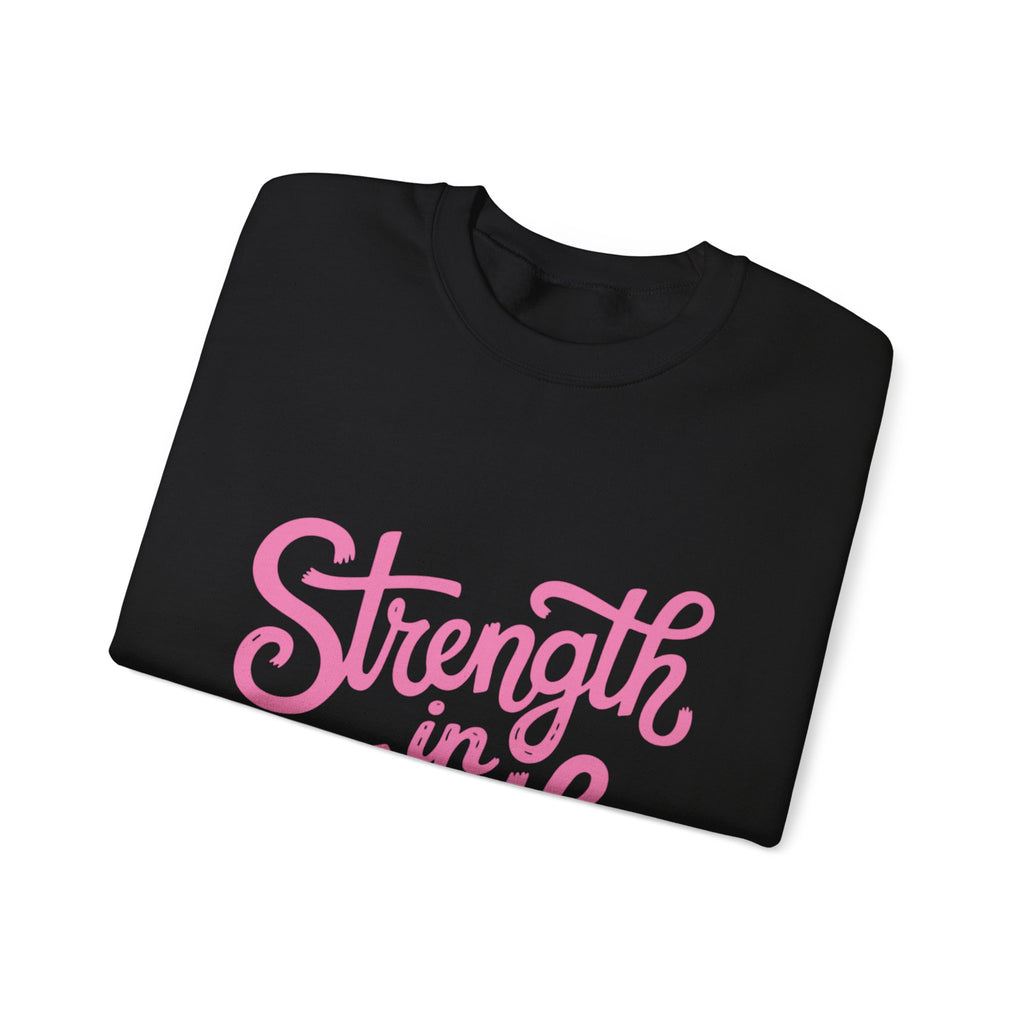 Strength in Faith Crewneck Sweatshirt