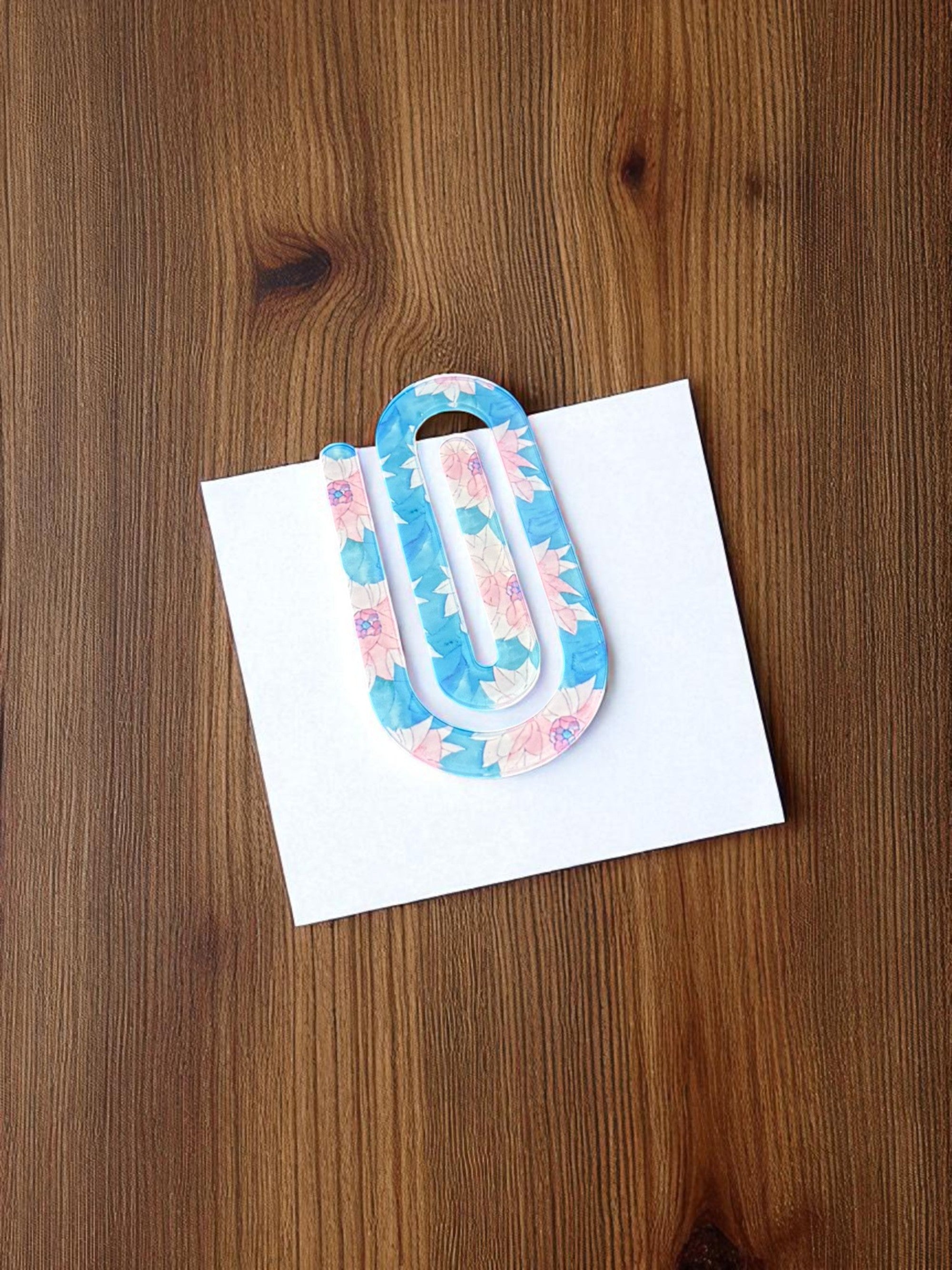 Floral Jumbo Paper Clip
