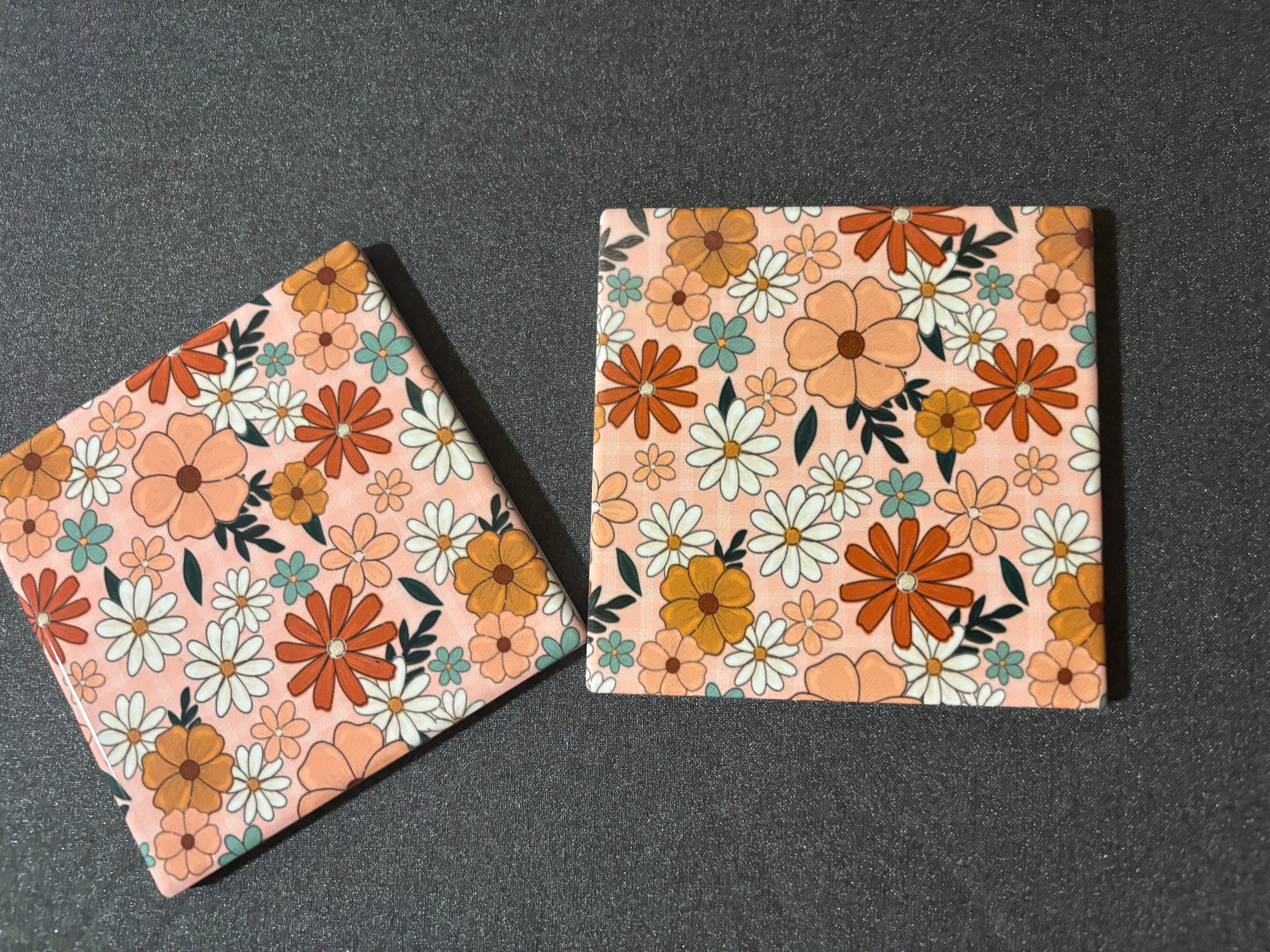 Floral Coasters