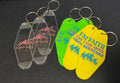 Faith can move Mountains Keychain
